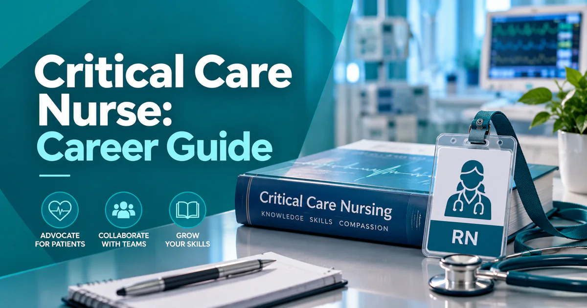 Critical Care Nurse career guide
