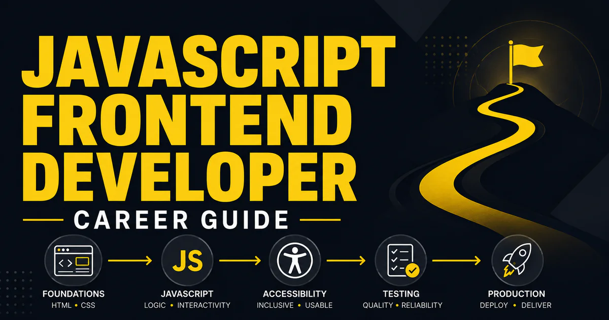 JavaScript Frontend Developer career guide