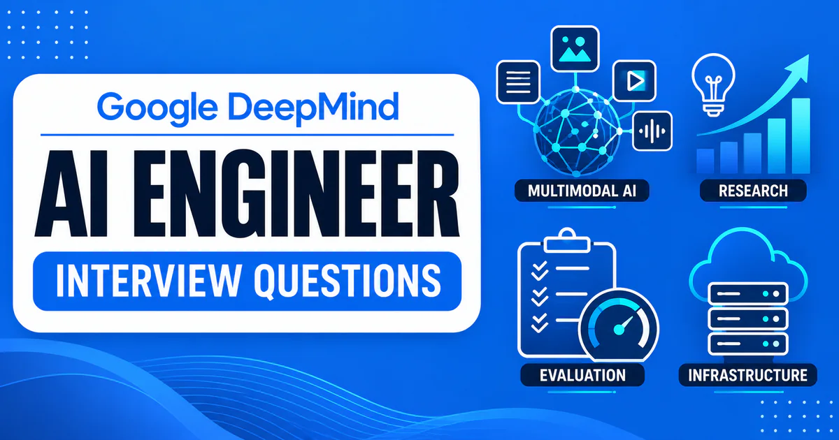 Google DeepMind AI Engineer interview questions