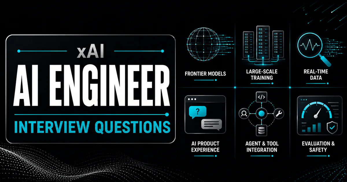xAI AI Engineer interview questions