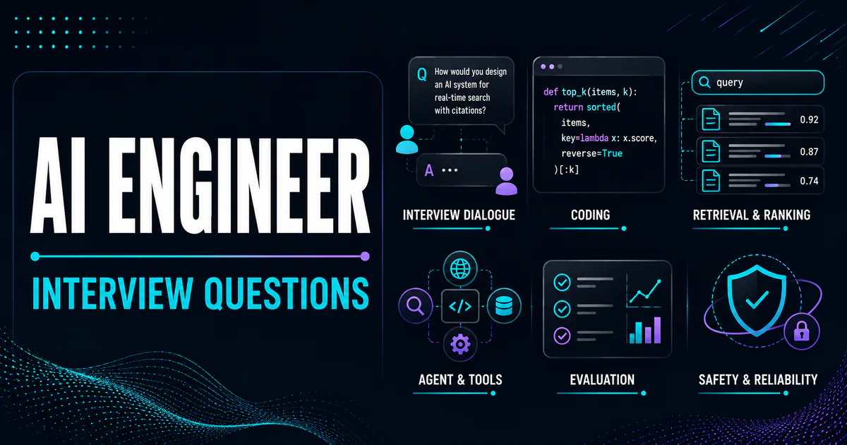 AI Engineer interview questions
