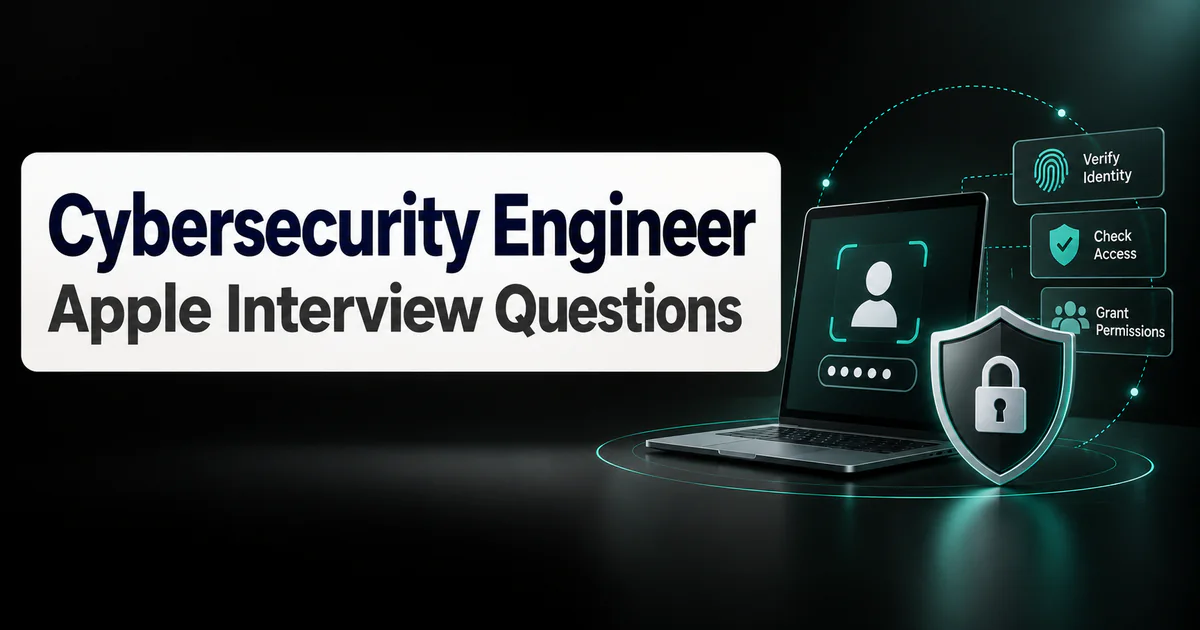 Apple Cybersecurity Engineer interview questions