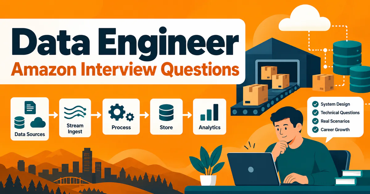 Amazon Data Engineer interview questions