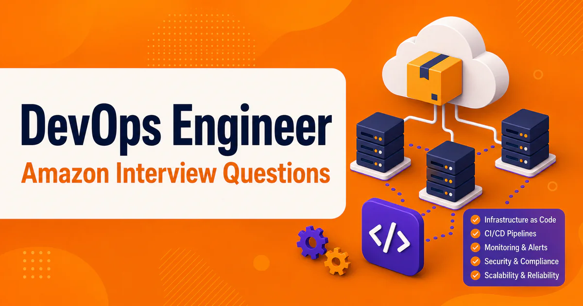 Amazon DevOps Engineer interview questions