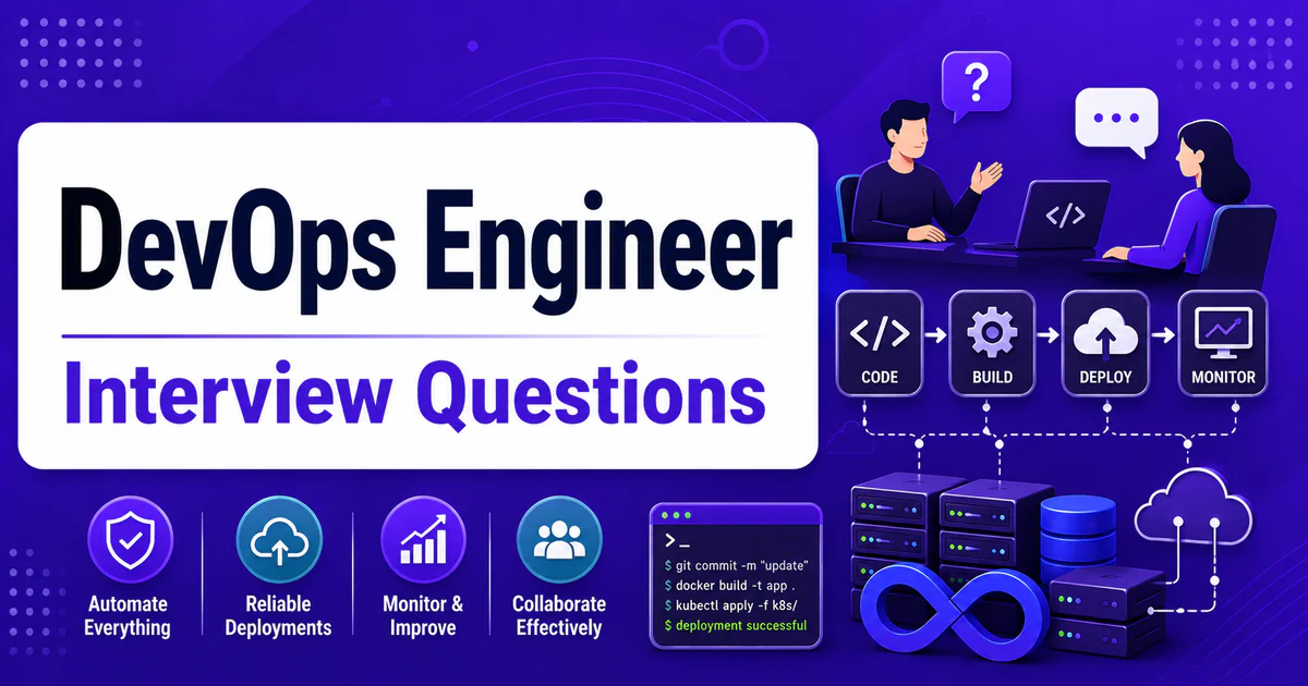 DevOps Engineer interview questions guide