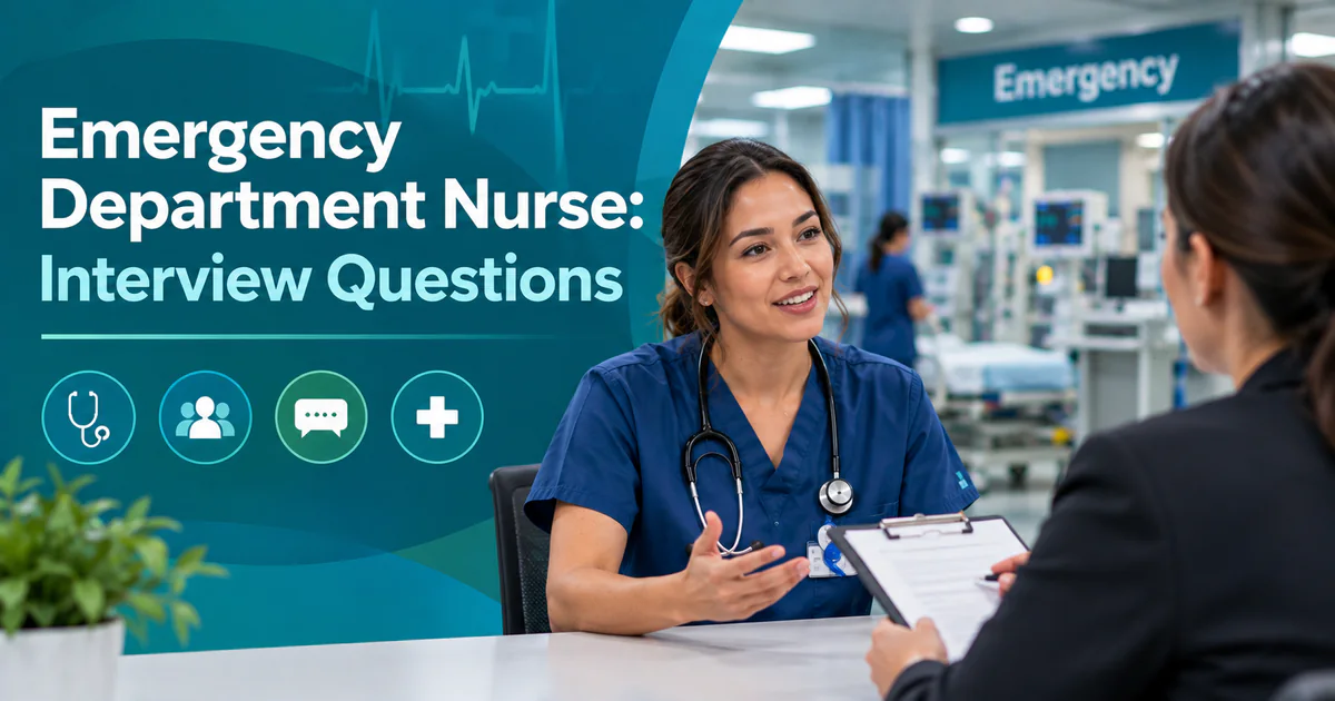 Emergency Department Nurse interview questions
