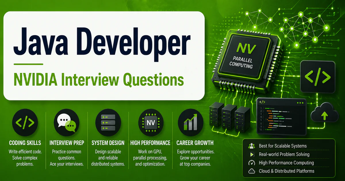 NVIDIA Java Developer interview questions