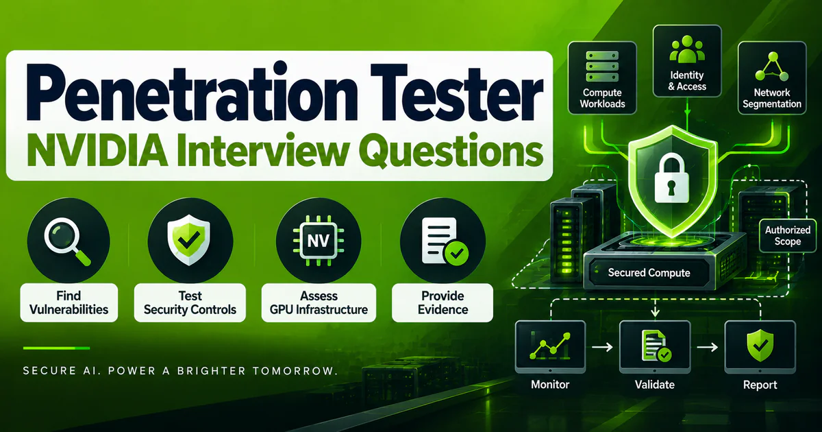 NVIDIA Penetration Tester interview questions