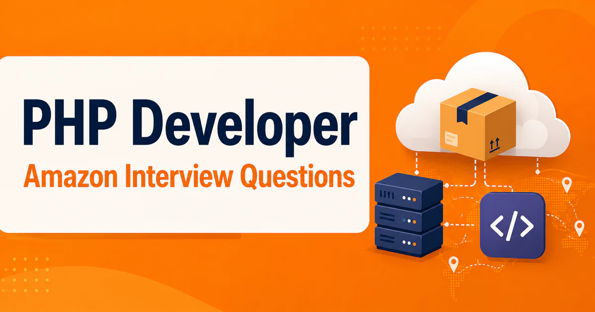 Amazon PHP Developer interview questions