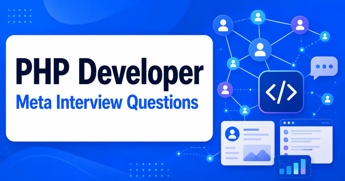 Meta PHP Developer interview questions