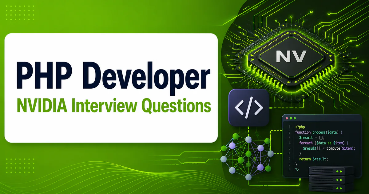 NVIDIA PHP Developer interview questions