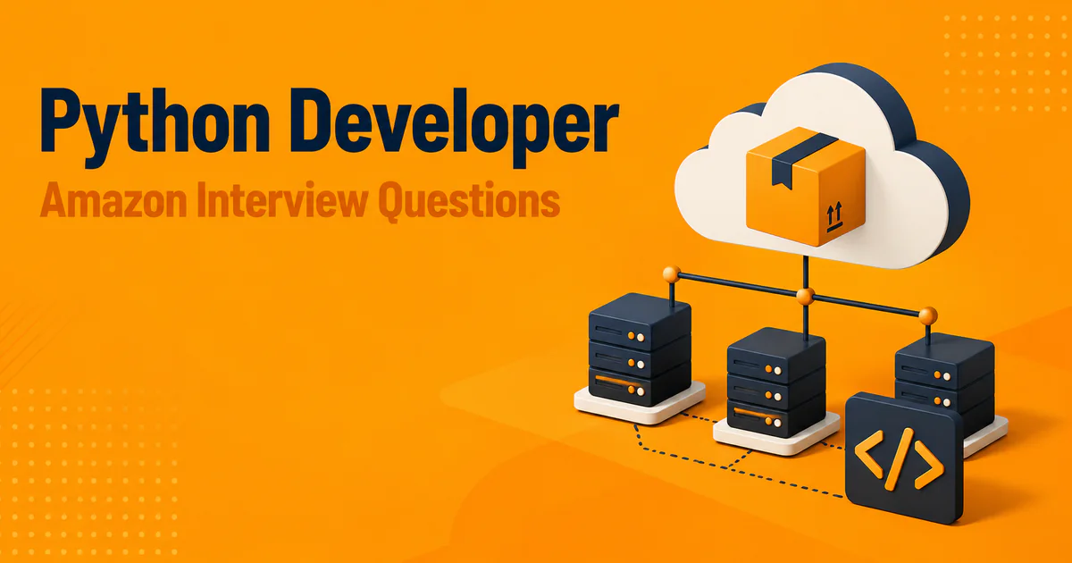 Amazon Python Developer interview questions
