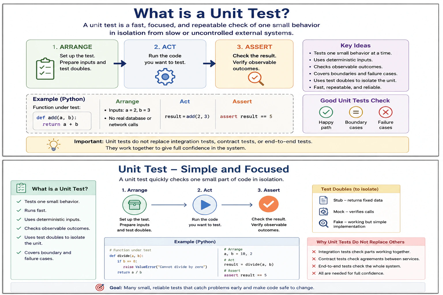 What is a unit test? diagram